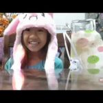 Unboxing bunny hat!!! (Cute AF)