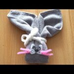 Tuch Hasen falten 🐰 Towel Easter Bunny DIY 🐰 зайчик из полотенца