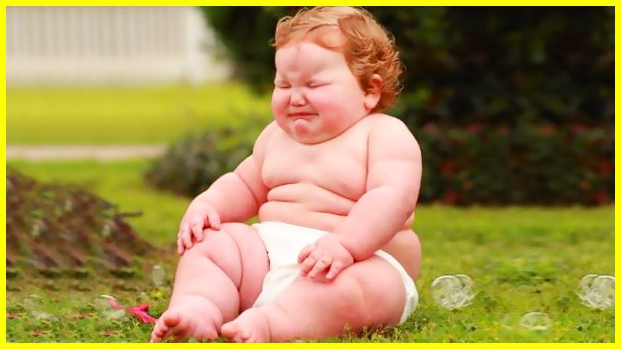 funny chubby baby