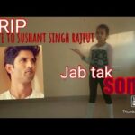 Jab tak | tribute to R.I.P sushant singh rajput | cute bunny 🐰